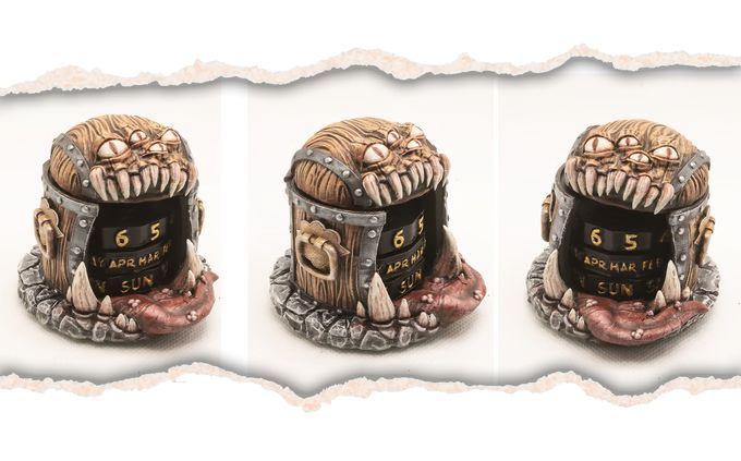 Fantasy mimic container decor