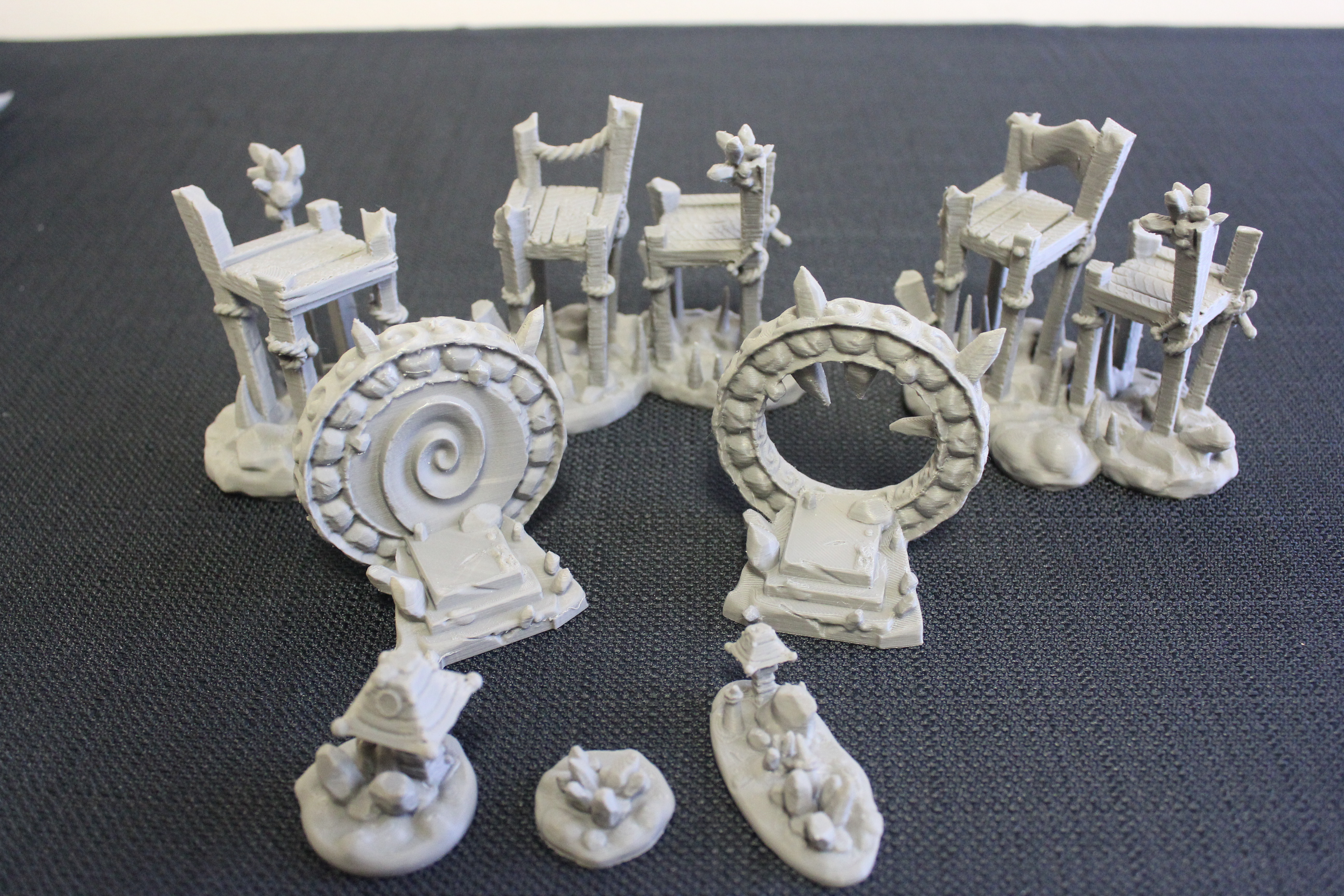 RPG terrain portal scene